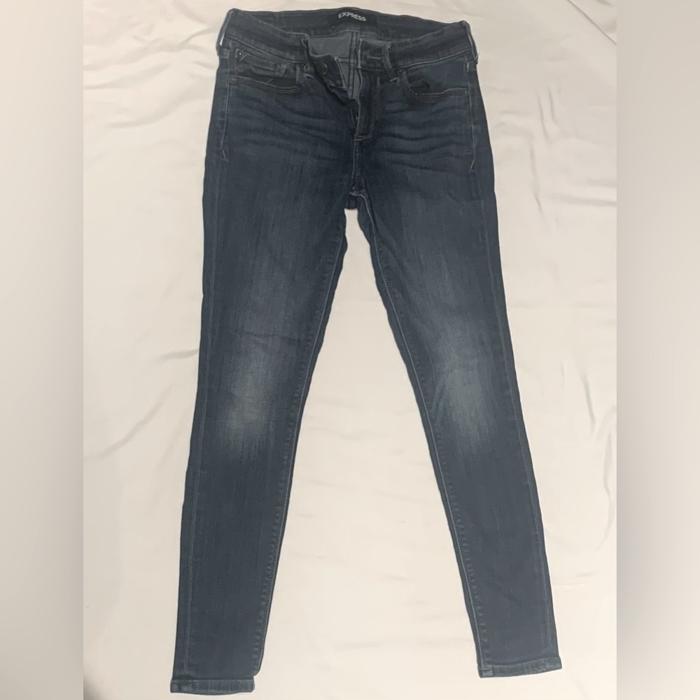 Express Jeans 2S Skinny Mid Rise